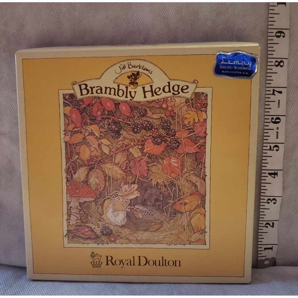 Royal Doulton Brambly Hedge Spring Plate, 6.5" with box